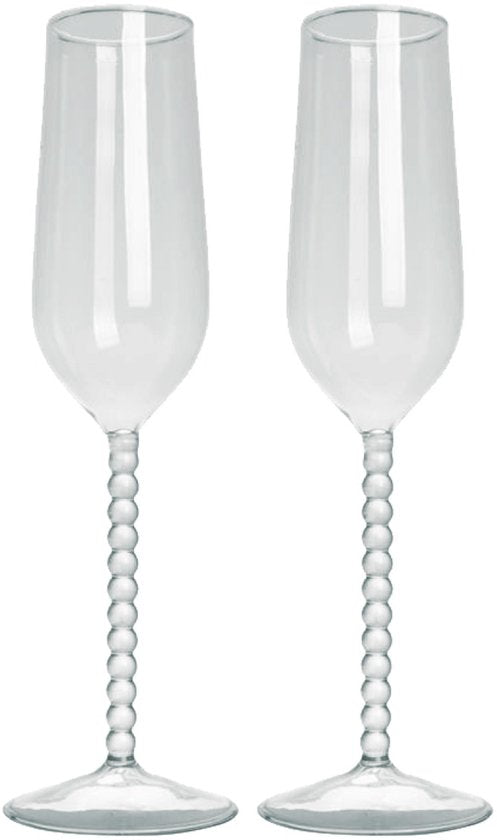 Champagne glazen (set van 2)