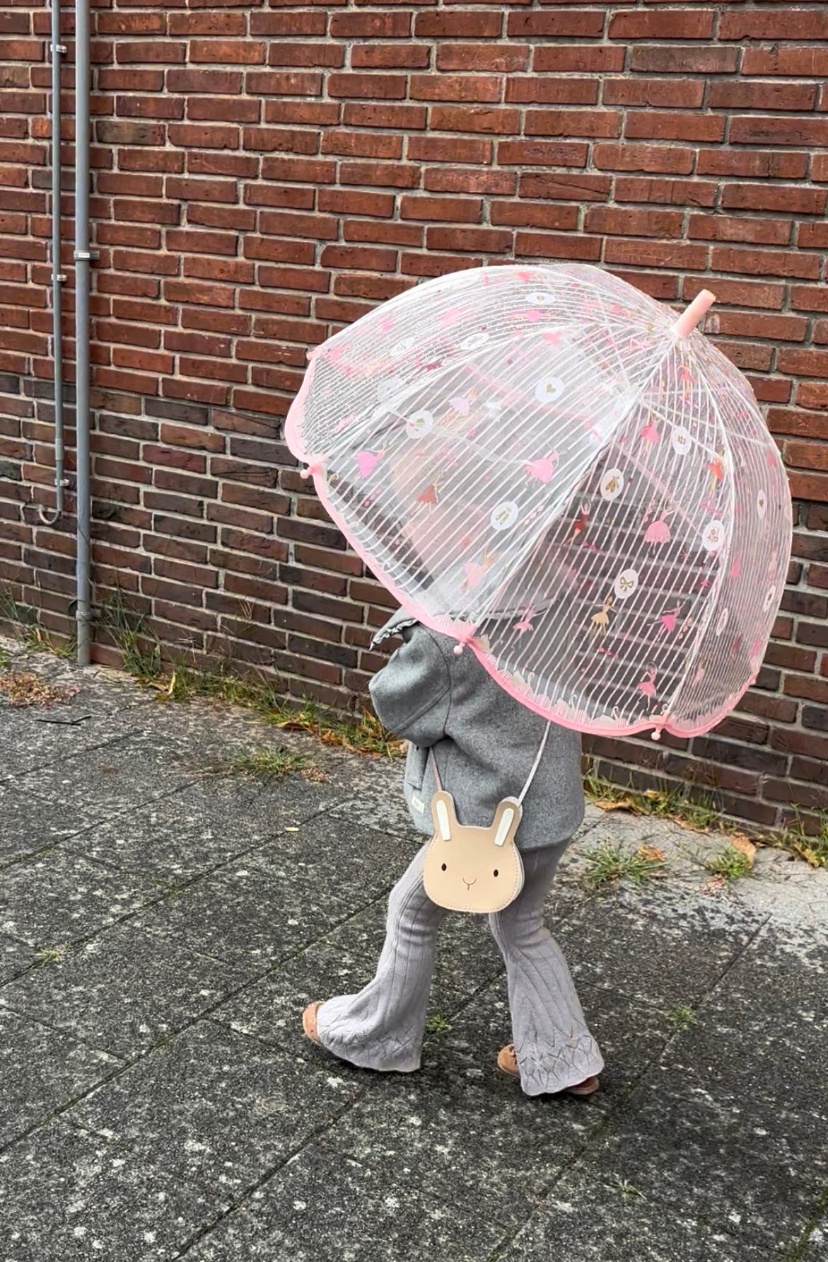 Tasje konijn | beige