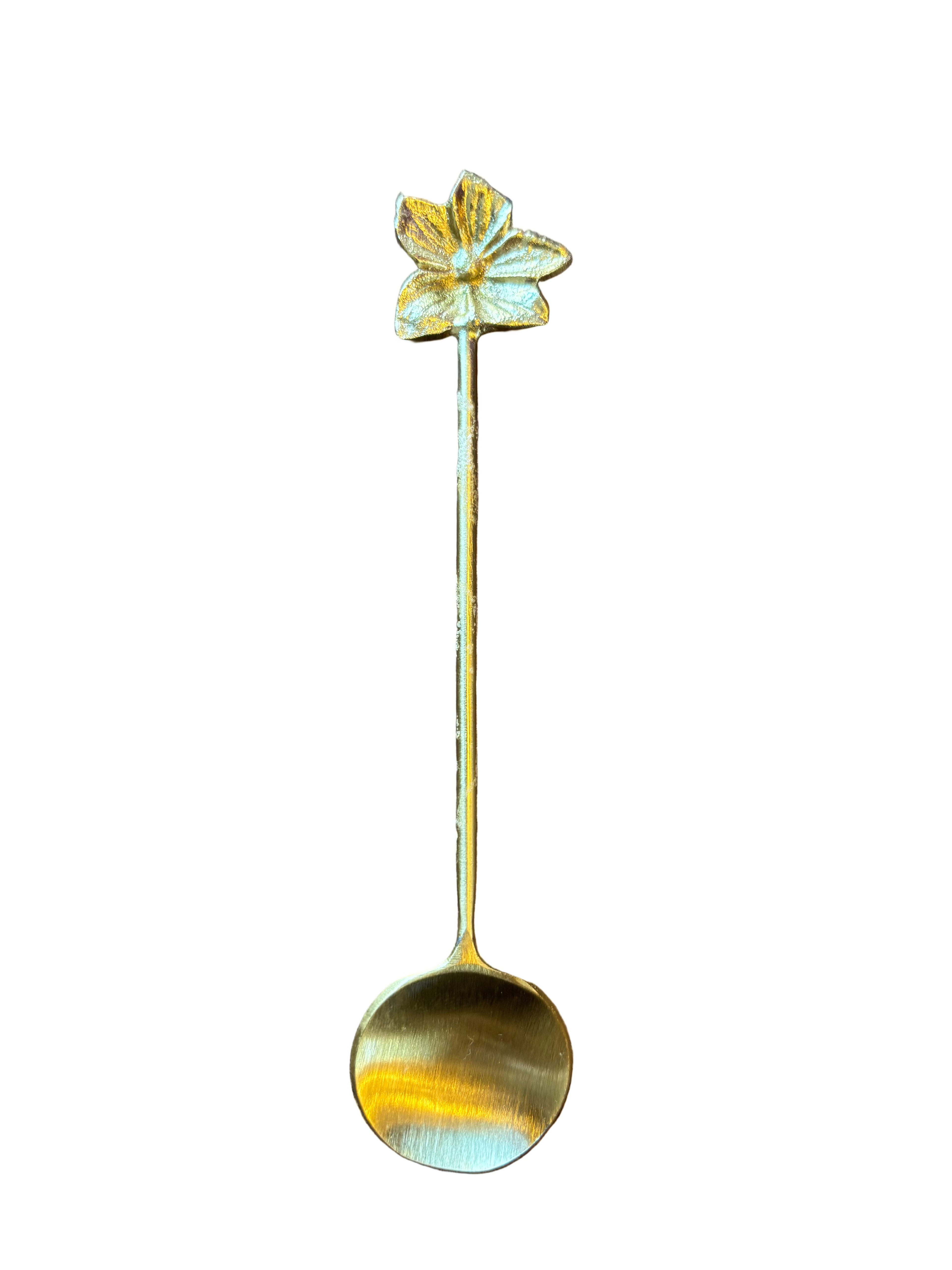 Gouden lepeltje | bloem