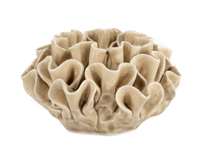 Keramieken waxinelichthouder | bloem | 4 varianten