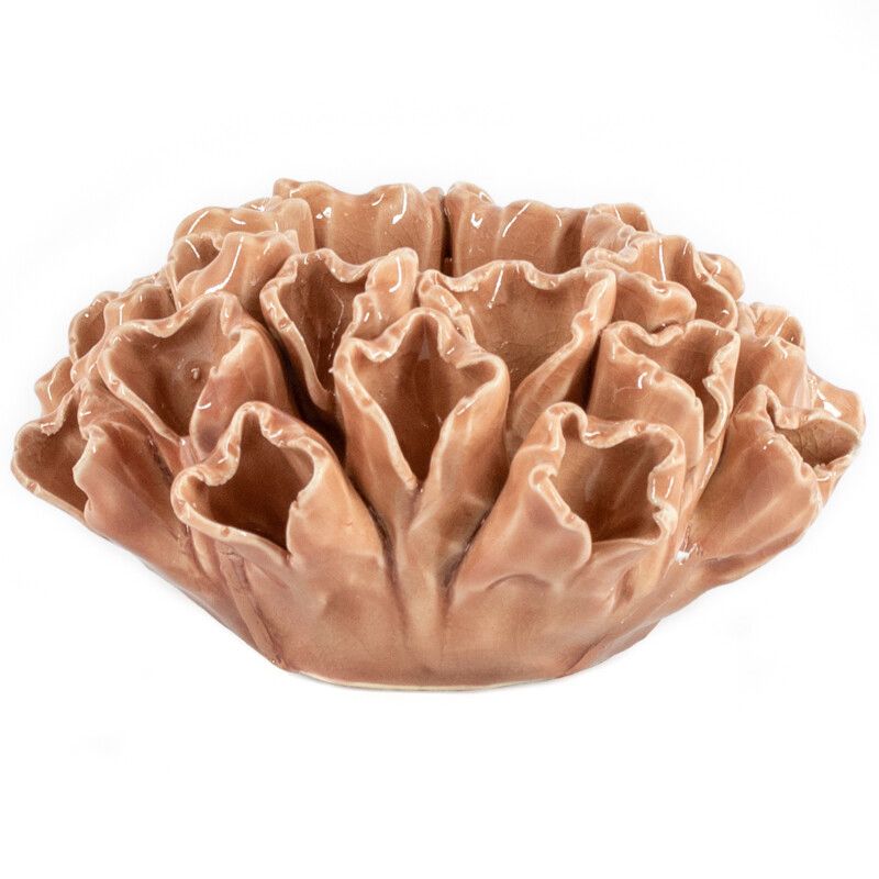 Keramieken waxinelichthouder | bloem | 4 varianten