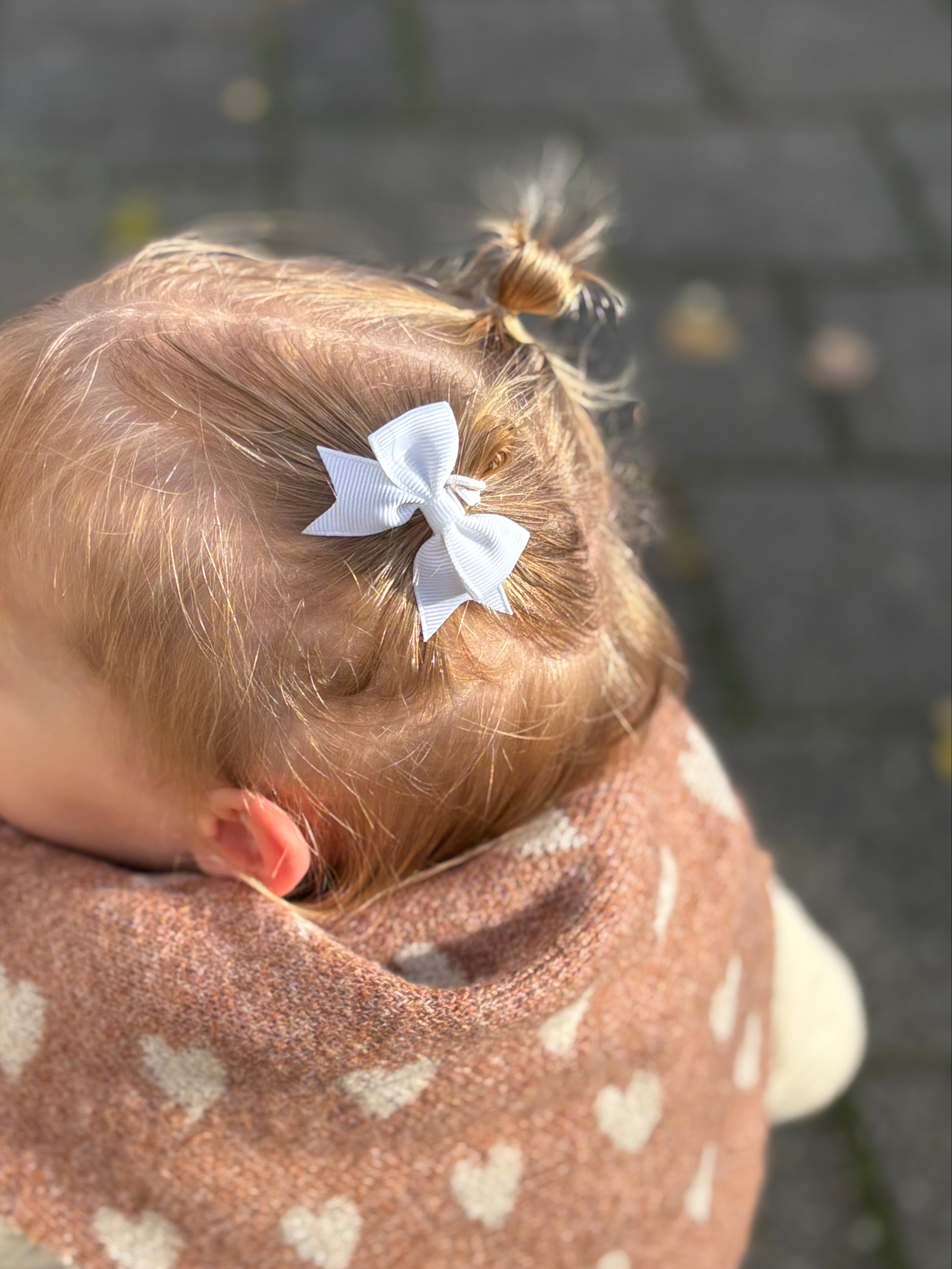 Haar elastiekje met strik (set van 2)